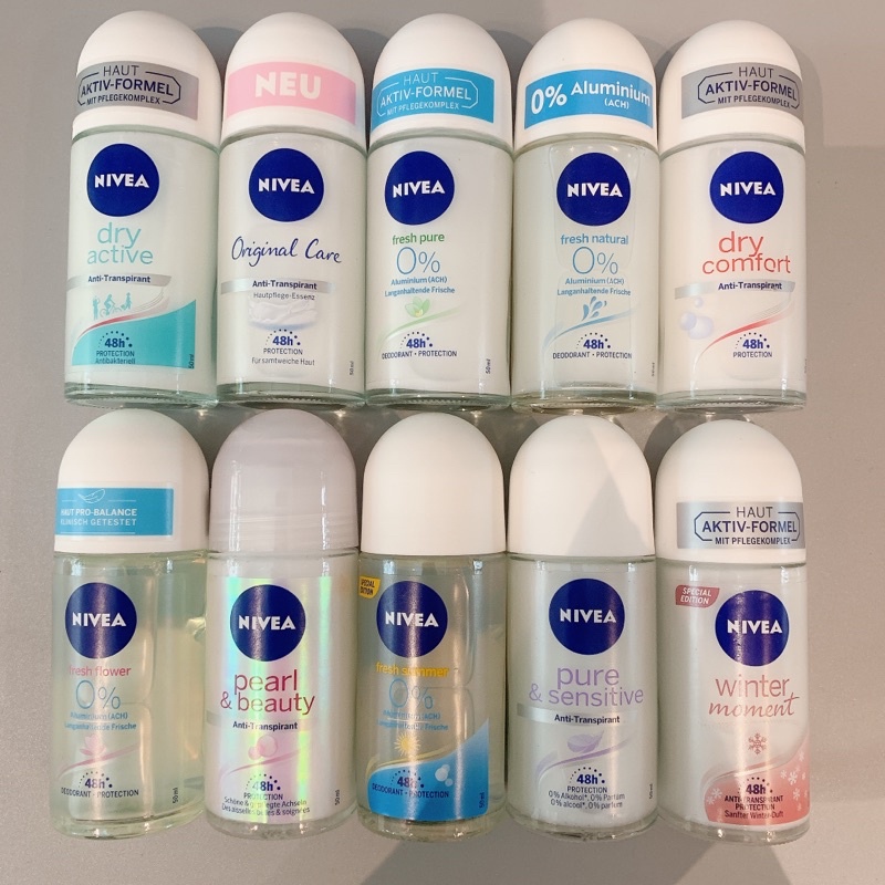 Lăn nách Khử Mùi Nivea 48h dành cho  nữ - 50ml - Hàng nội địa Đức