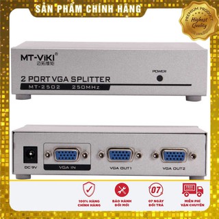 Bộ chia màn hình VGA Viki 1 ra 2 250mhz mt2502