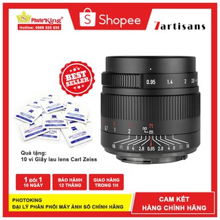 (Chính hãng) Ống kính 7Artisans 35mm F0.95 for Fujifilm, Sony, Olympus, Canon M và Nikon Z
