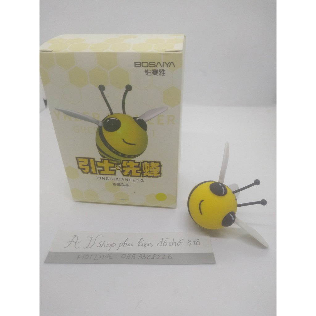 Nước hoa cài cửa gió hình ong vàng