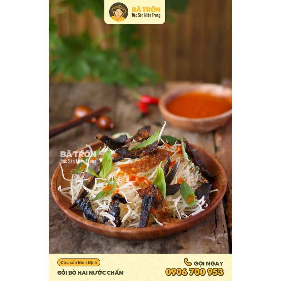 Gỏi Bò Quy Nhơn – Gỏi Bò Hai Nước Chấm