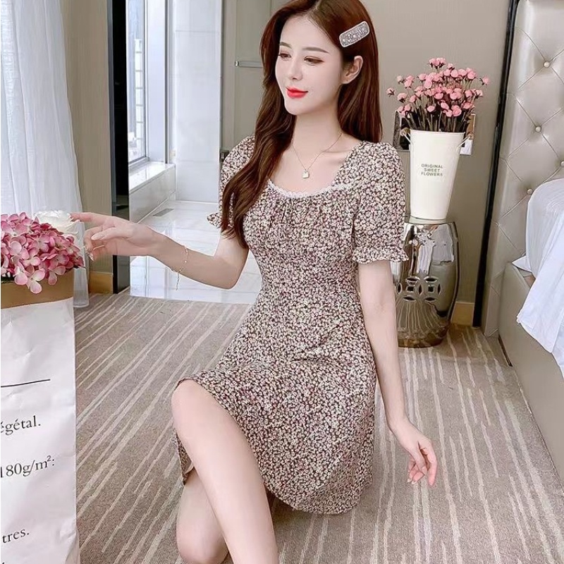 Đầm Chấm Bi Thời Trang Mùa Hè Hàn Quốc Dành Cho Nữ