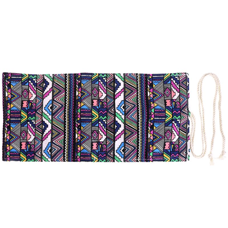 Túi Cuộn Canvas Siêu Bền 36/48/72 Ngăn Đựng Bút