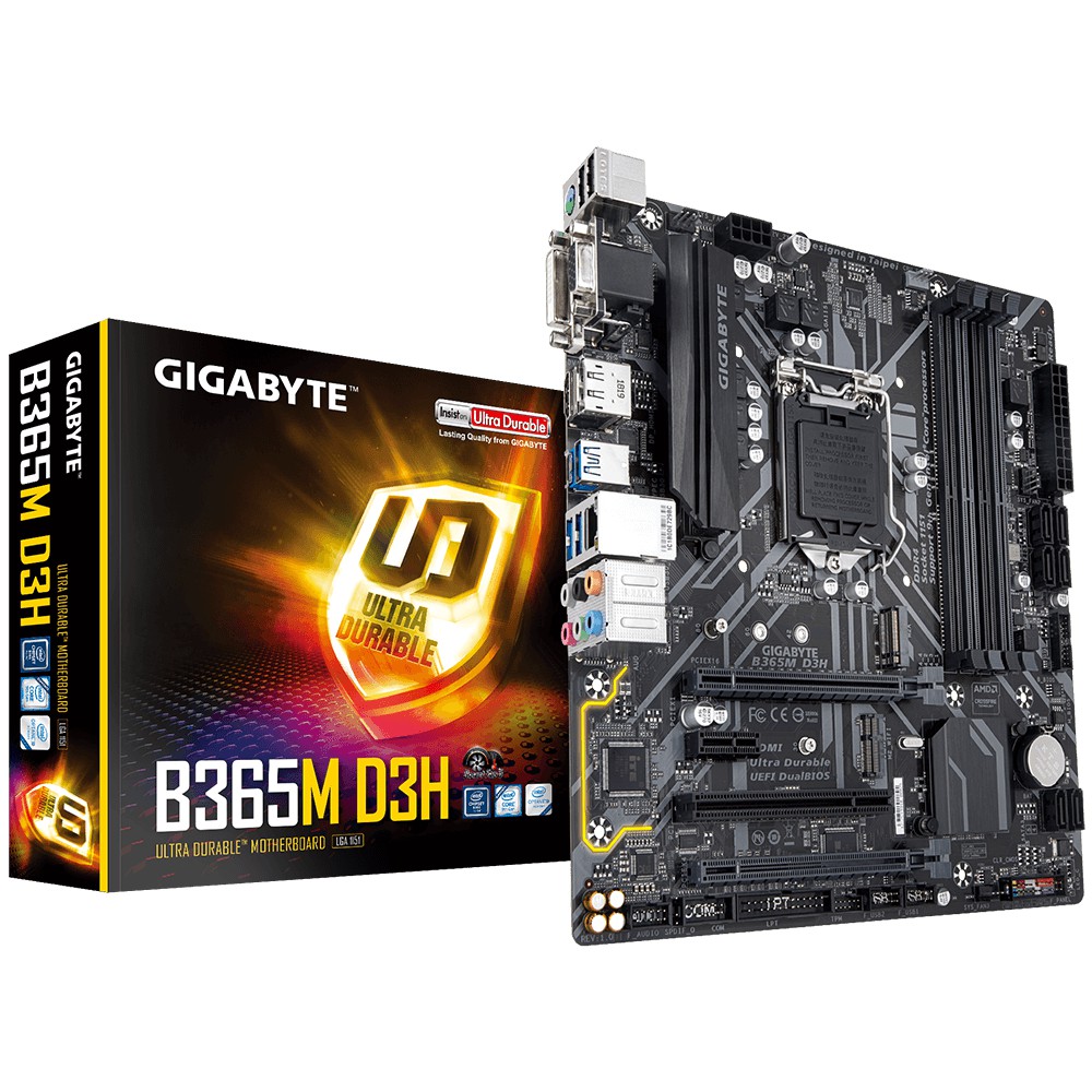 [BẢO HÀNH 36T] - Mainboard GIGABYTE B365M D3H Chính hãng - Socket 1151 v2