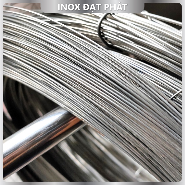 Dây Inox 304 -phi 1.2 mm. 1.5 mm, 1.8 mm, 2.0 mm, 2.4mm, 3.0 mm. 4.0 mm/ Dài 1m/40cm