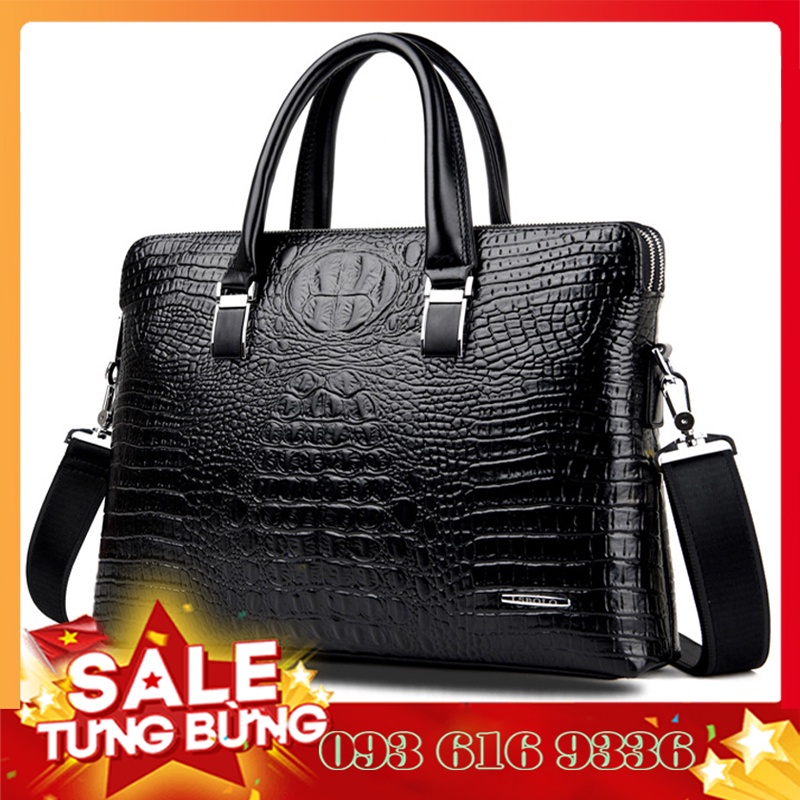 Cặp da công sở 💎𝐅𝐑𝐄𝐄𝐒𝐇𝐈𝐏💎 Cặp da đựng tài liệu máy tính laptop thời trang phong cách