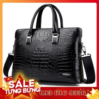 Cặp da công sở 💎𝐅𝐑𝐄𝐄𝐒𝐇𝐈𝐏💎 Cặp da đựng tài liệu máy tính laptop thời trang phong cách