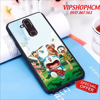 Ốp lưng Nokia 5.1 Plus/ 6/ 6.1 Plus/ 7 Plus/ 8.1 Hình Doremon Phiêu Lưu - viền TPU dẻo