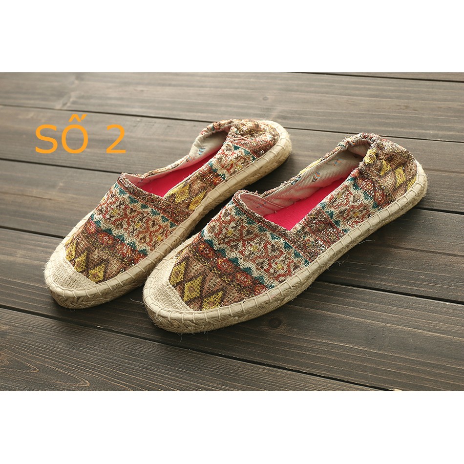 [Hàng độc] Giày đế cói handmade Hồng Kông | BigBuy360 - bigbuy360.vn