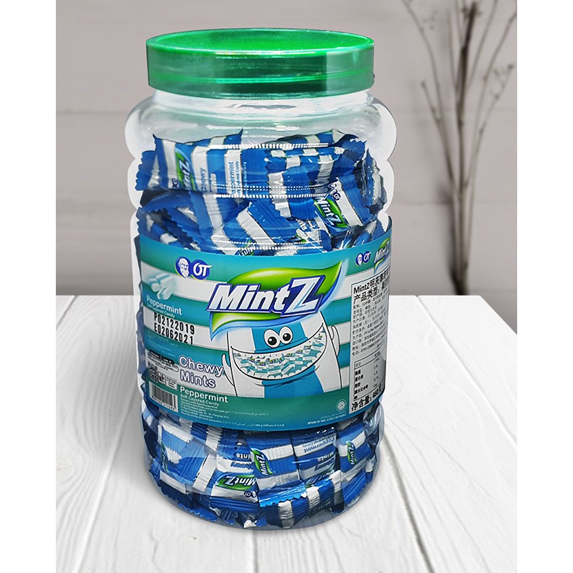 Kẹo Mềm MintZ Duomint hũ 460gr (2.3 gr x 200pcs)