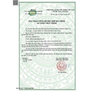 SAFFRON SALAM 1G 100% Organics