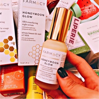 [Farmacy] Serum tái tạo da ban đêm Honeymoon Glow AHA Resurfacing Night Serum