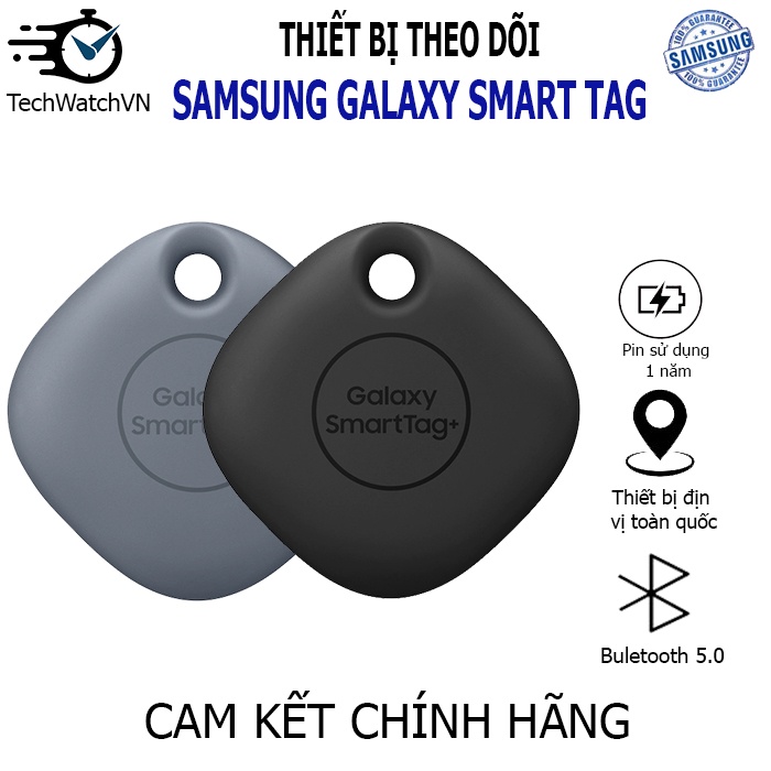 [Mã 151ELSALE hoàn 7% đơn 300K] Thiết bị theo dõi thông minh Samsung Galaxy Smart Tag - Hàng chính hãng