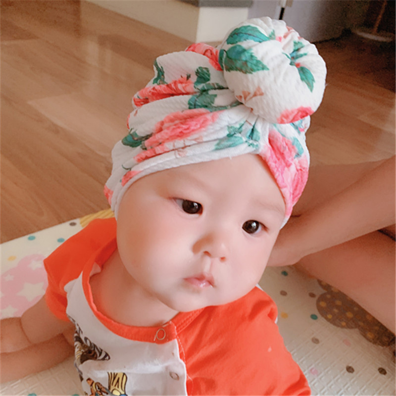 Mũ Trùm Đầu Bằng Vải Kiểu Dáng Xinh Xắn Dành Cho Em Bé