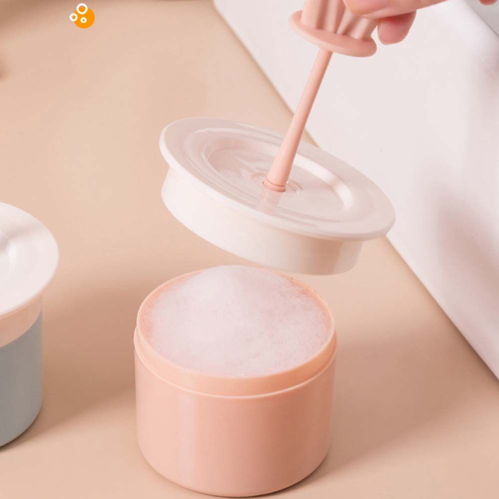 [Hàng mới về] Cốc nhựa PP tạo bọt sữa rửa mặt/ sữa tắm thiết kế thoáng khí nhiều màu