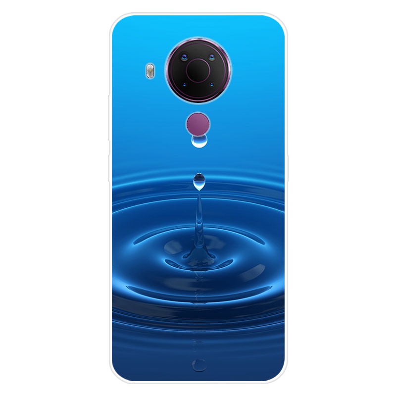 Ốp lưng điện thoại bằng TPU Silicon mềm in họa tiết dễ thương dành cho Nokia 5.4