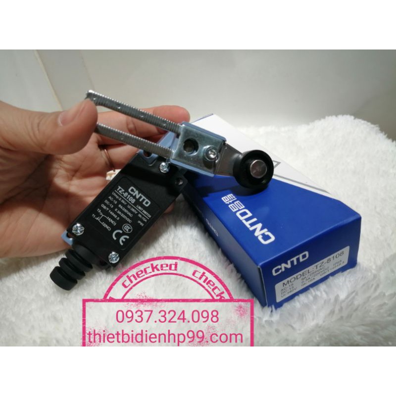Công tắc hành trình cntd tz-8108 IP65 6A-250vac