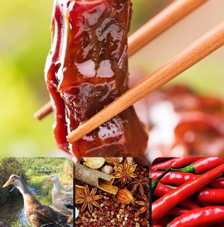 Cổ vịt cay tứ xuyên