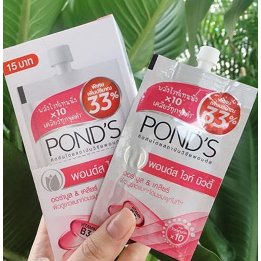 Hộp 6 Gói Kem dưỡng trắng cao cấp Pond’s nội địa Thái ( Dạng Gói 7g tiện lợi)