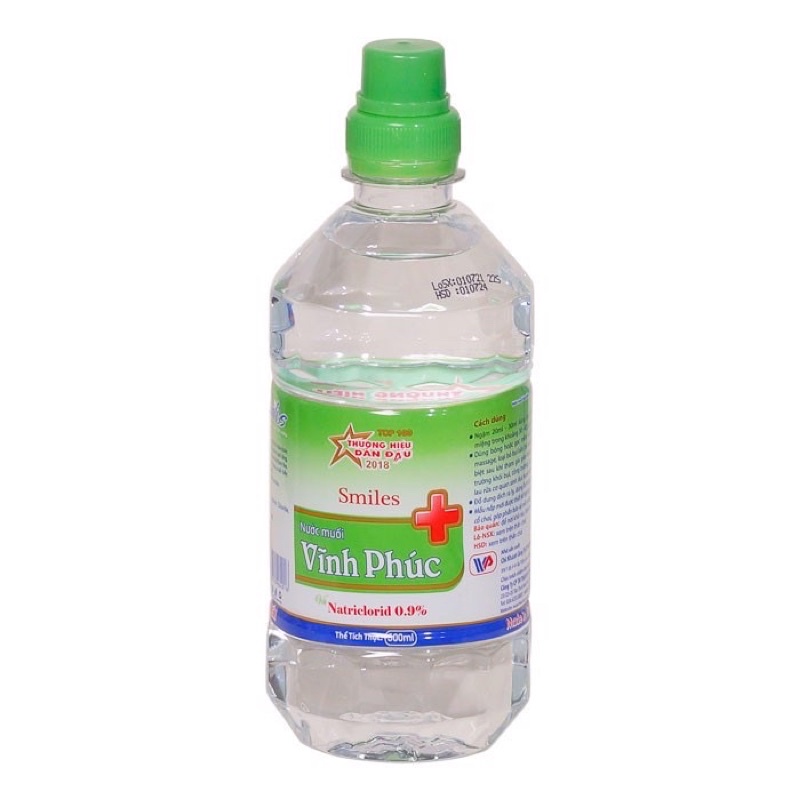Nước Muối Sinh Lý Vĩnh Phúc