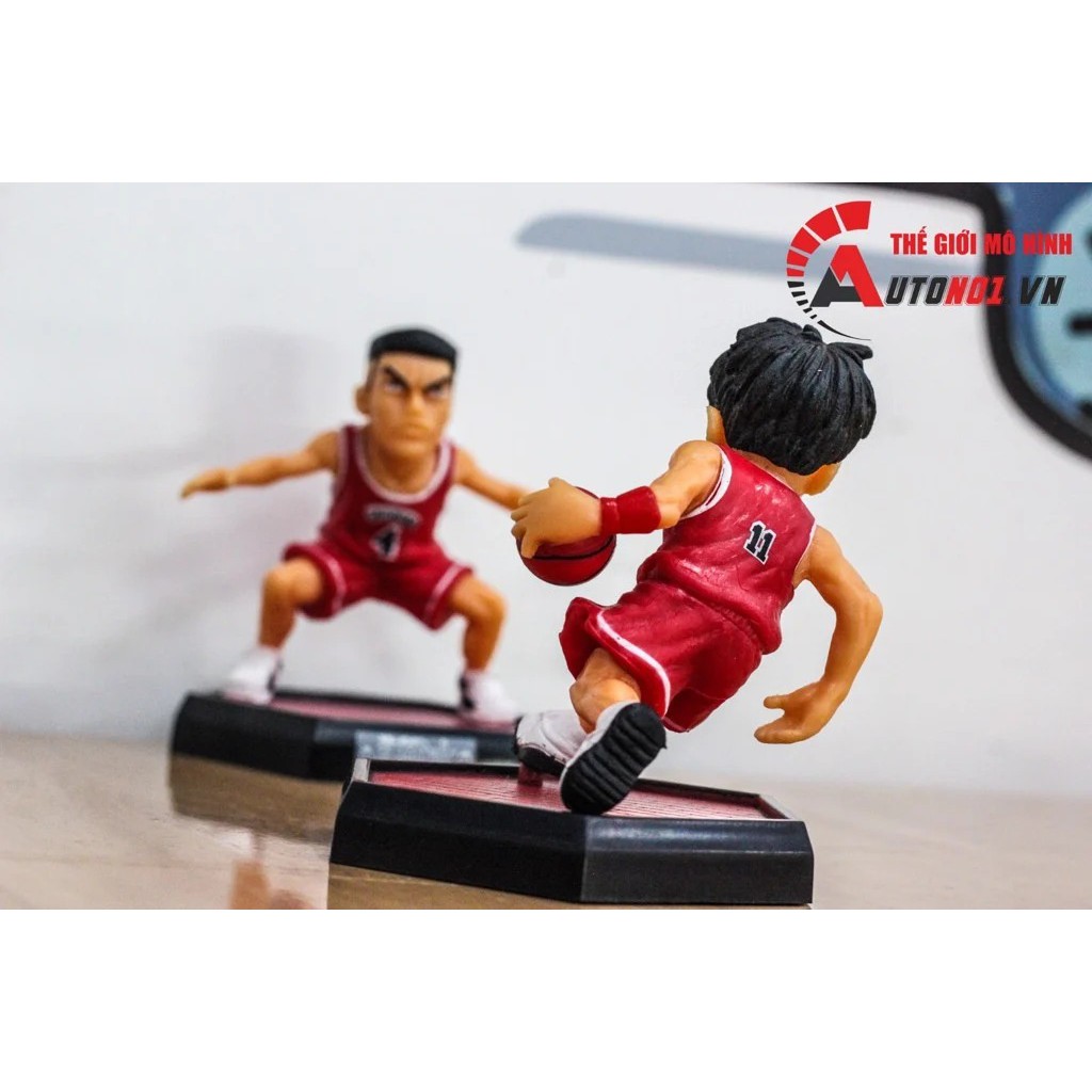 MÔ HÌNH NHÂN VẬT SLAM DUNKS RED SET 5 CON 7CM CÓ ĐẾ KHÔNG HỘP 6917