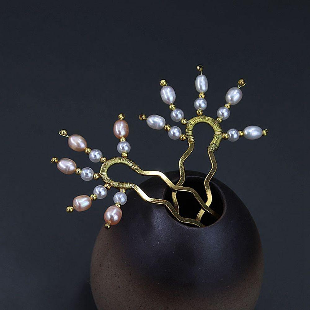 JARRED Trâm Cài Tóc Chữ U Phong Cách Trung Hoa Cổ Điển Cho Nữ