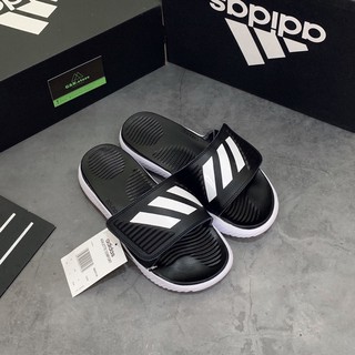 Dép Alphabounce Đen Trắng Tem Tag