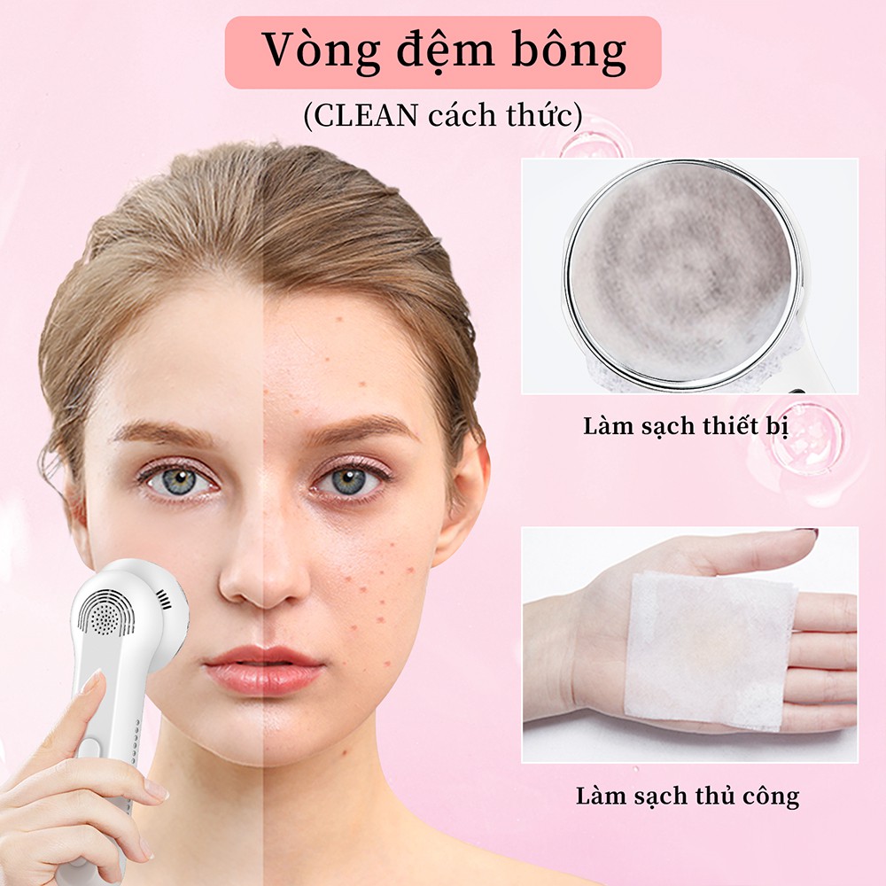 Máy mát xa mặt LED ANLAN D828 EMS 4 trong 1 chăm sóc da nâng cơ giảm nếp nhăn hiệu quả