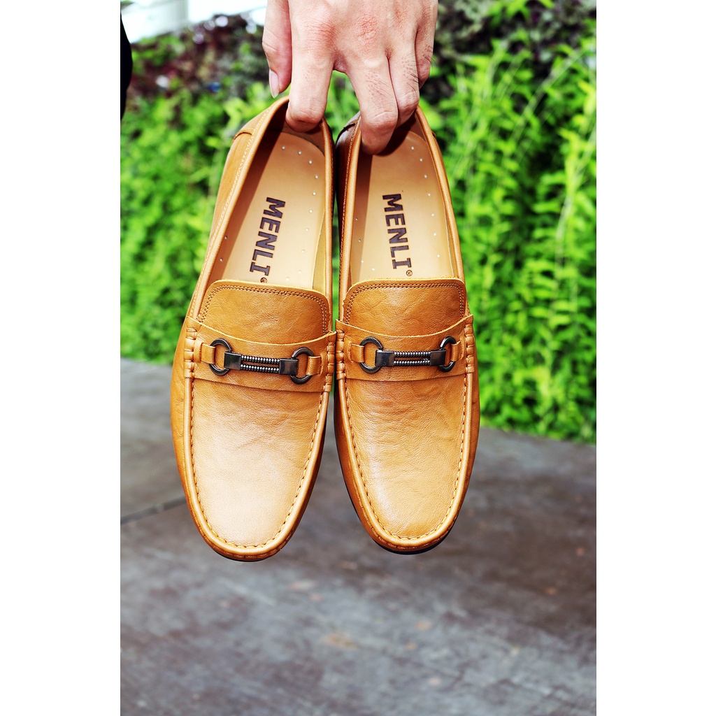 Giày Da Bò Đế Cao Su Bảo Hành 12 Tháng tilano04