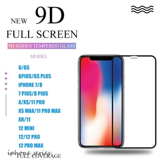 Kính Cường Lực 9D Chất Lượng Cao Cho IPhone 13 12 Mini 11 Pro XS MAX X XR 8 7 6 6S Plus SE 2 3