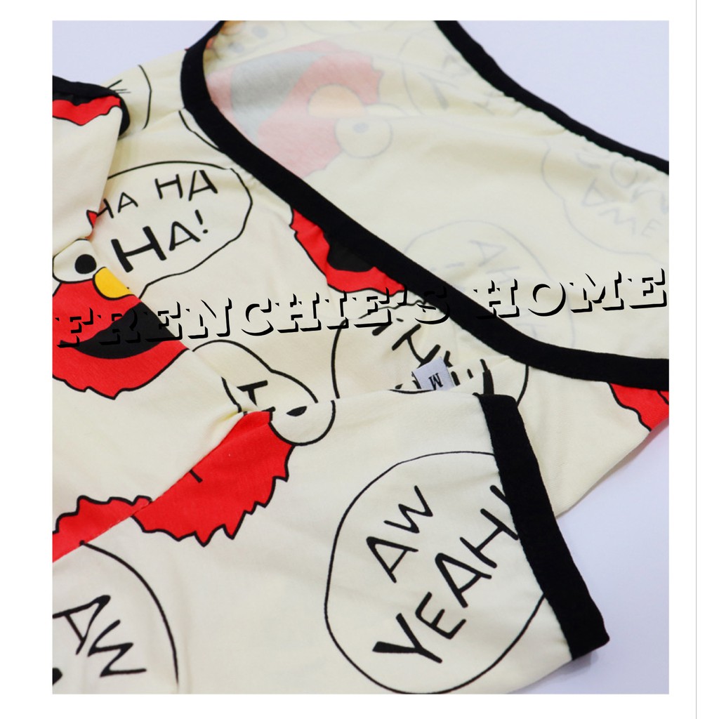 BỘ BODYSUIT "ELMO ĐỎ" CHO CHÓ BULL/PUG ( FRENCHIE'S BODYSUIT ) | BigBuy360 - bigbuy360.vn