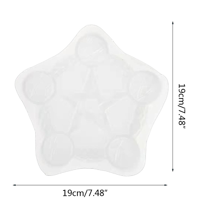 Khuôn Silicone Làm Đế Nến Bằng Resin Epoxy DIY