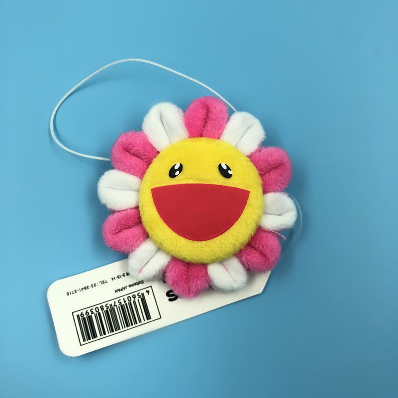 Huy Hiệu Cài Áo Hình Cầu Vồng Và Hoa Kiki Kaikai Takashi Murakami