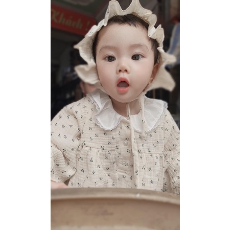 [Nous] Lulaby/ nous  - Bộ quần áo liền thân body   cho bé