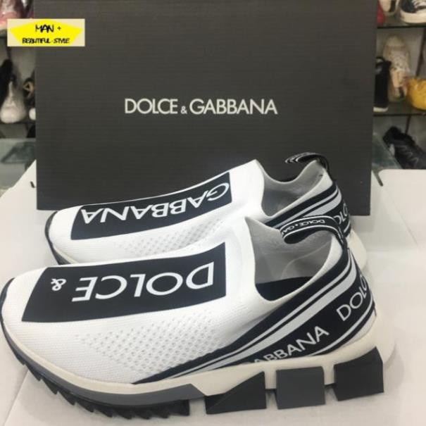 ( Chất Lượng Nhất ) (FULL BOX) giày DOLCE & GABBANA trắng ' ☑