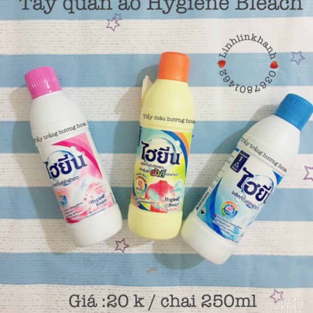 RẺ VÔ ĐỊCH[CHÍNH HÃNG ] NƯỚC TẨY QUẦN ÁO HYGIENE