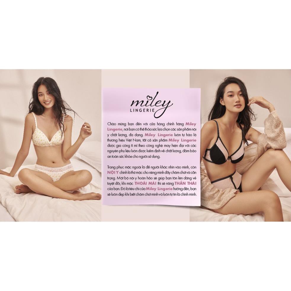 Áo Lót Nữ Nâng Ngực Mút Dày 4cm Màu Da - Màu Trắng Kem Active Miley Lingerie BRL09001 - BRL14001 Đẹp