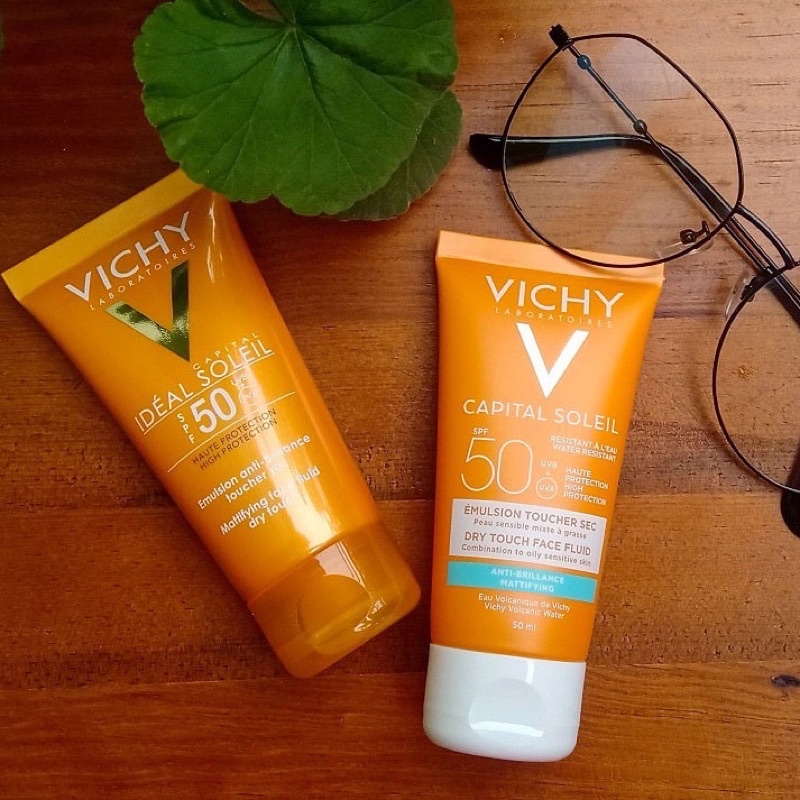 Kem chống nắng cho da dầu VICHY Ideal Soleil dry touch SPF 50+