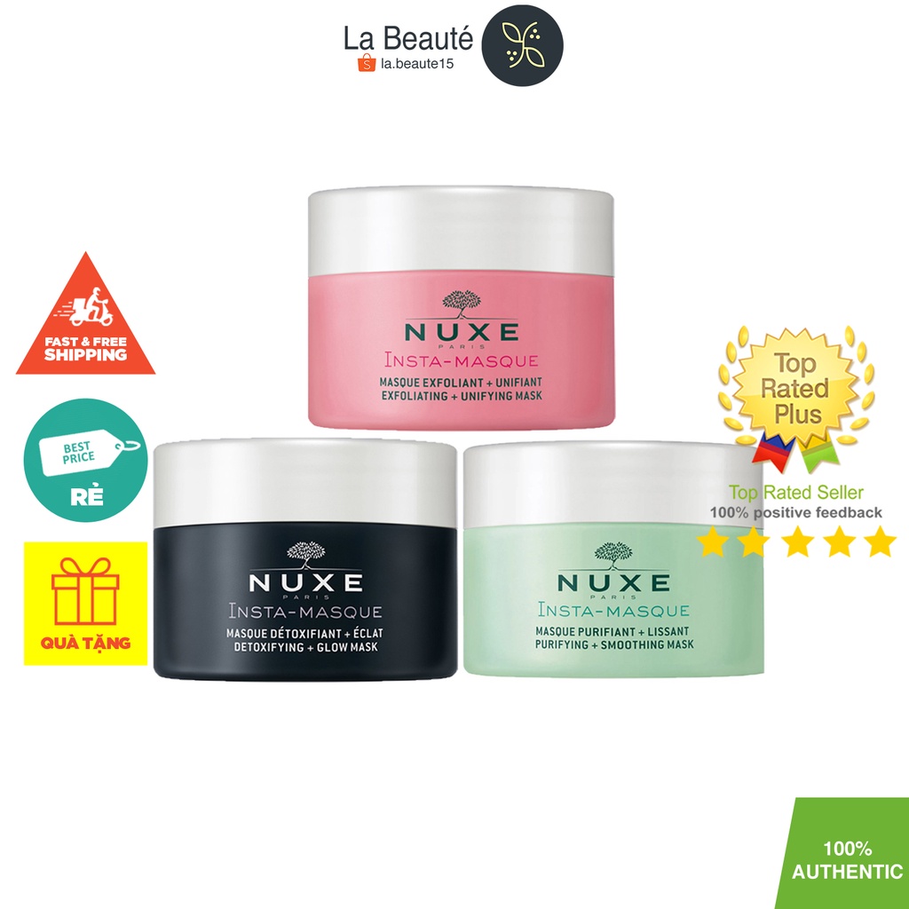 Nuxe Insta-Masque - Mặt Nạ Thế Hệ Mới Hãng Nuxe Paris 50ml