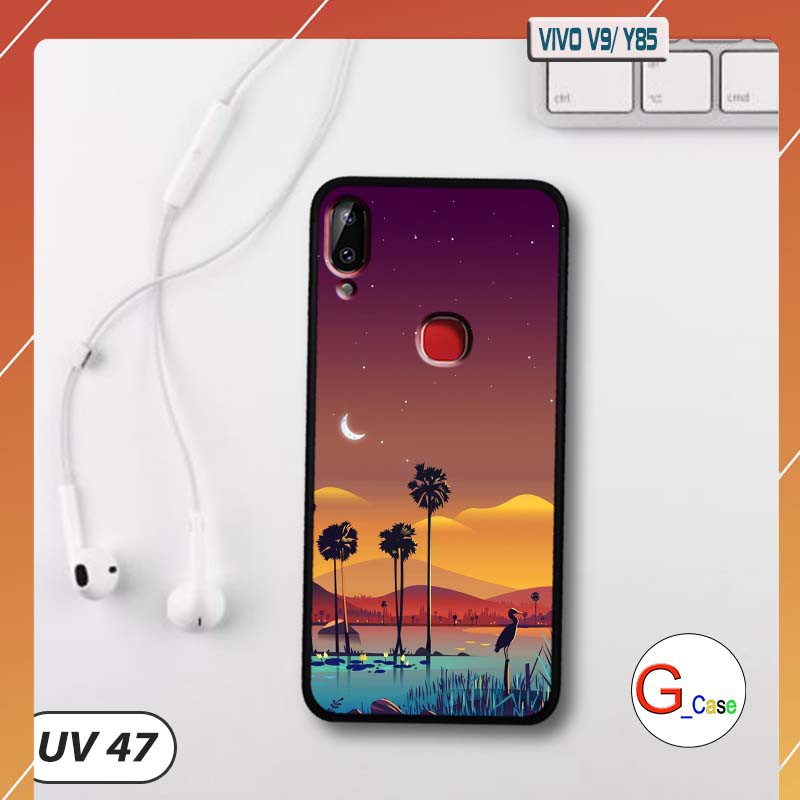 Ốp lưng Vivo V9/ Y85 - lưng nhám viền dẻo