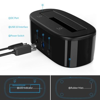 Dock ổ cứng USB3.0 Orico 6218-US3 DK06