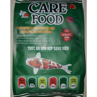 CARE FOOD Tăng Trưởng và Màu: Thức ăn cho cá Koi, cá Vàng, cá La Hán