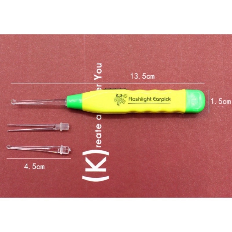 Bộ lấy rái tai, lấy ráy tai 6 món cao cấp, dáy tai bằng thép
