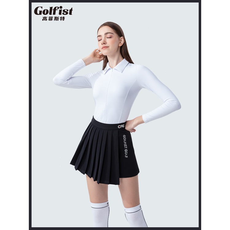 Áo Thun Tay Dài Dáng Ôm Co Giãn Tốt Phong Cách Hàn Quốc Thời Trang Xuân Thu Cho Nữ