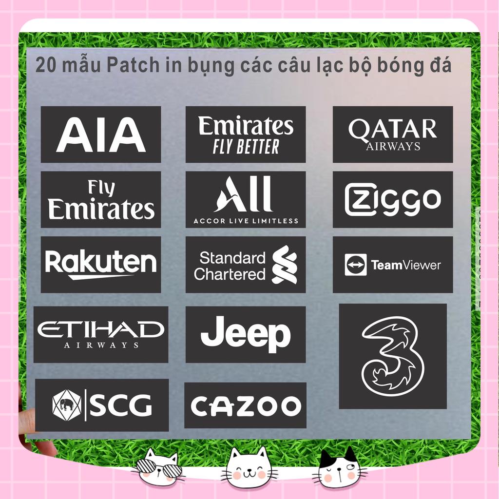 Patch in bụng các câu lạc bộ bóng đá in phê luôn