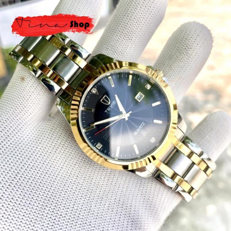 Đồng Hồ Nam, Đồng Hồ nam Đeo Tay Tevise Chống Nước, Chống Bay Màu