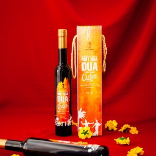 [CHÍNH HÃNG] Cider Mật Hoa Dừa sokfarm Lên Men tự nhiên 375ml/ Chai