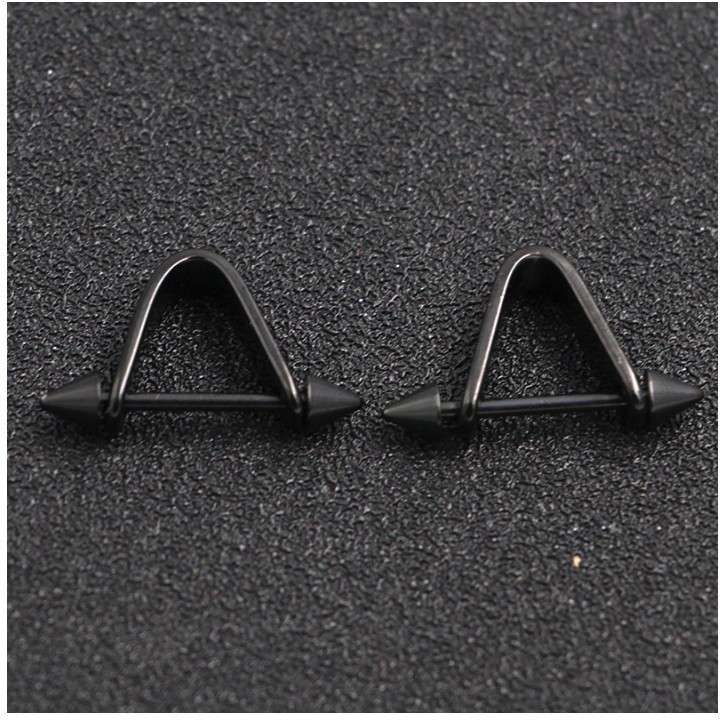 Bông Tai Nam Titan Không Đen TT 1367 - 1 cặp