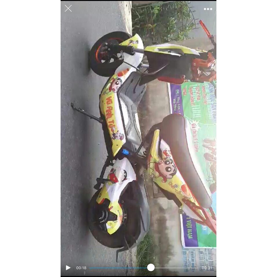 Tem trùm  Xe Điện Xmen 150