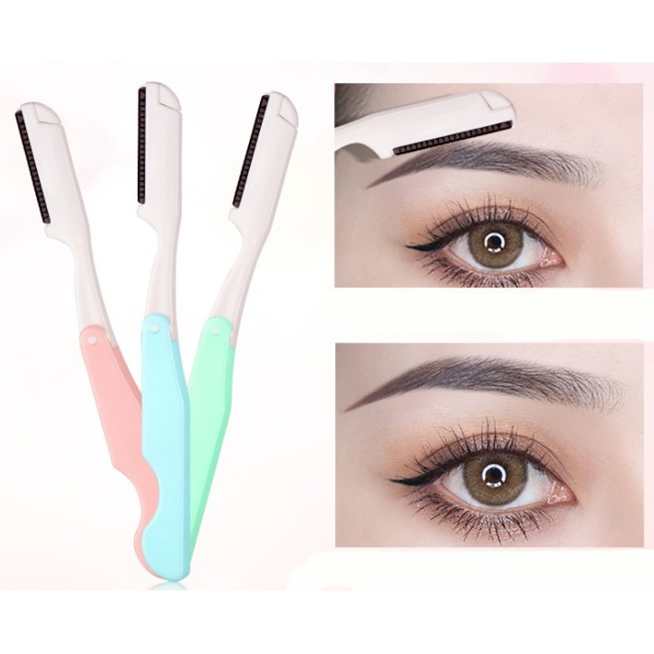 Dao cạo lông mày Eyebrow Razor có lưỡi dao thay thế đi kèm chất lượng tốt mã A502